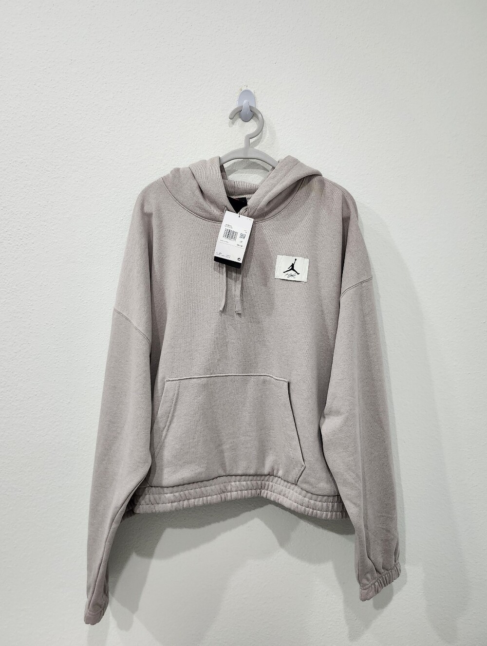 Nike Women's Air Jordan Essential Fleece Hoodie Moon Particle DD7000-286 Size 2X